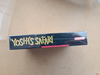 🇪🇸 NUEVO! Videojuego Yoshi's Safari SNES PAL Esp
