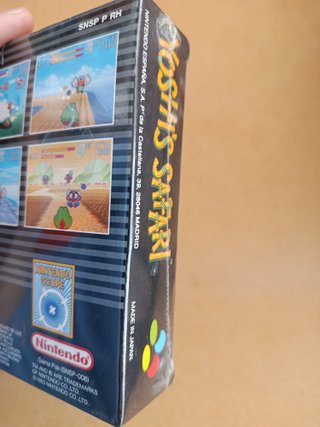 🇪🇸 NUEVO! Videojuego Yoshi's Safari SNES PAL Esp