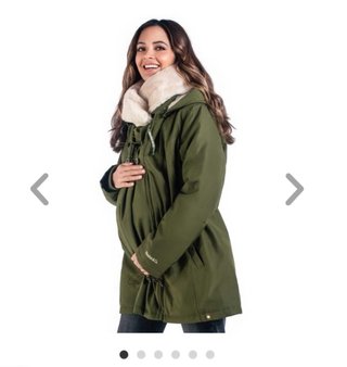 Abrigo premamá y porteo Wombat & Co Talla S