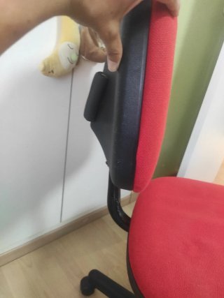 Silla de escritorio roja