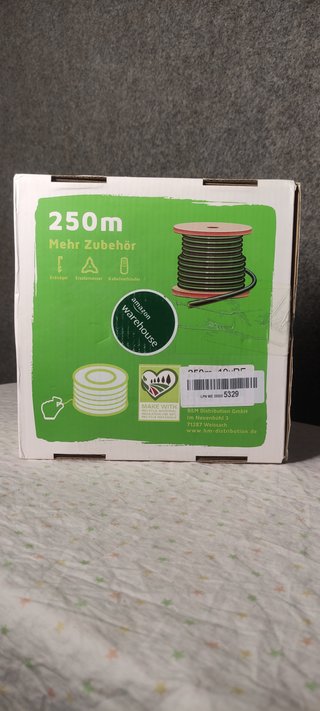 Cable delimitador robot cortacésped 250m