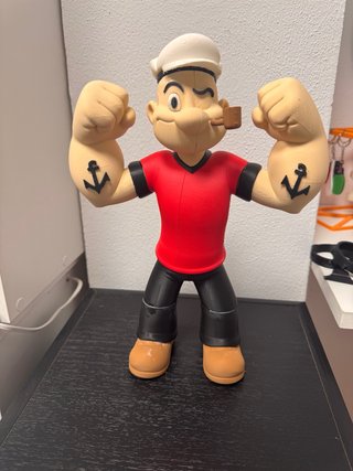 Figura Popeye el Marino 3D