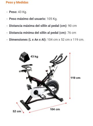 Bicicleta Spinning BH Khronos