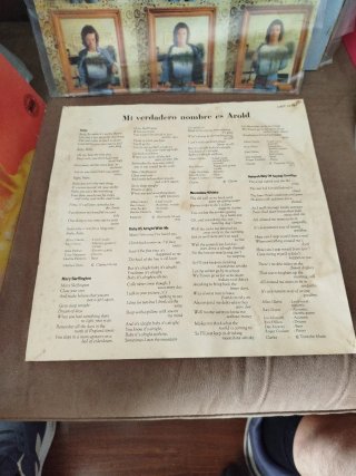 Vinilo Mi Verdadero Nombre es Arold