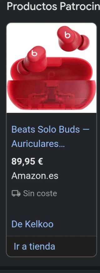 Beats Solo Buds Rosso Trasparente Nuovi