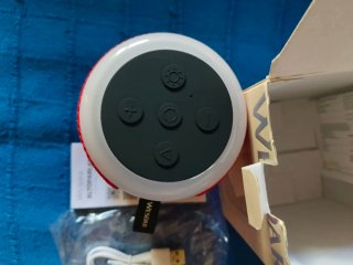 Altavoz WESDAR Potente Rojo LED