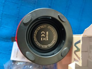 Altavoz WESDAR Potente Rojo LED