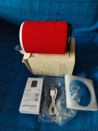 Altavoz WESDAR Potente Rojo LED