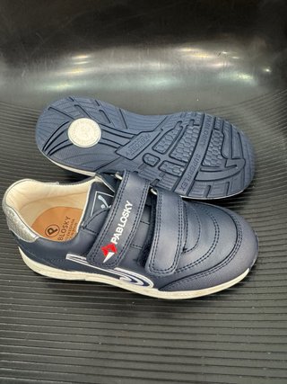 Zapatos Pablosky marino suela cuero T.31,32