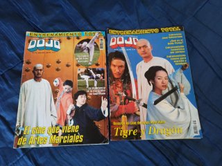 Lote de 12 revistas DOJO (N°273-290)