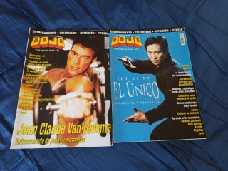 Lote de 12 revistas DOJO (N°273-290)