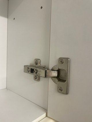 Armario pared blanco 2 puertas y cajón