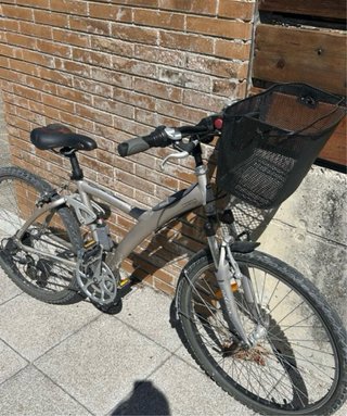 Bicicleta de BTWIN 7 con cesta