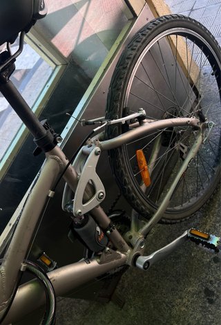 Bicicleta de BTWIN 7 con cesta