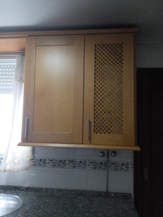 Mueble cocina madera/metal