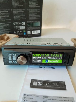 NUEVA Radio Coche Muse M-195 BT Bluetooth USB/SD