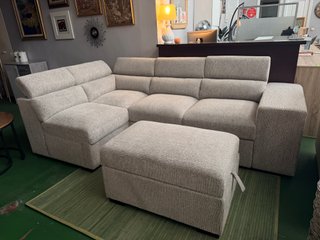 Sofá cama beige - Envio gratis