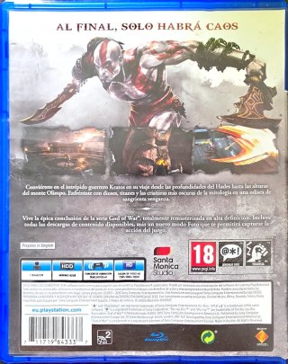 God of War III Remasterizado PS4