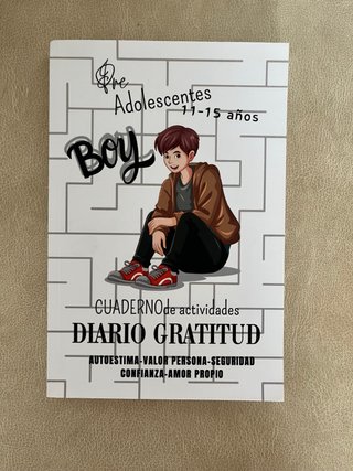 Diario de Gratitud para Adolescentes-.