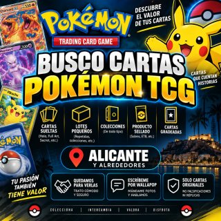 Cartas Pokémon TCG /Alicante