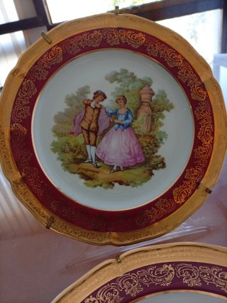 Platos antiguos Limoges