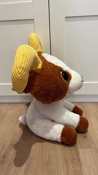 Peluche Oveja Marrón y Blanco