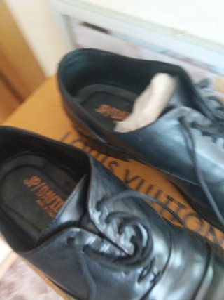 Scarpe eleganti uomo Louis Vuitton nere
