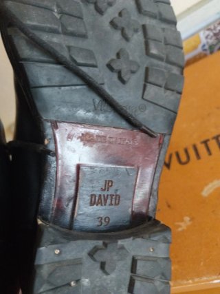 Scarpe eleganti uomo Louis Vuitton nere