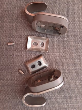 Ganchos IKEA BROGRUND Metal Plateado