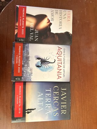 Pack libros premio planeta