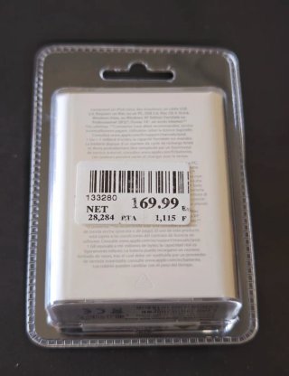Apple iPod nano 8GB Negro 3ª Gen A1236 PRECINTADO