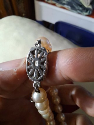 Collar Doble Perlas Majorica Vintage