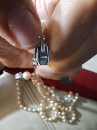 Collar Doble Perlas Majorica Vintage