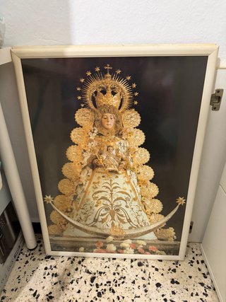 Cuadro El Rocío de medida de 80cm *60