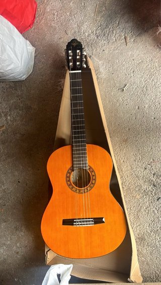 Guitarra Clásica Madera Natural