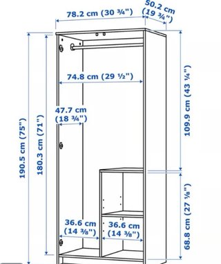 Armario Blanco IKEA