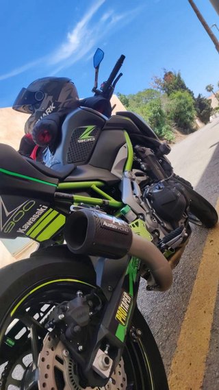 Kawasaki Z900 full 2020 125cv Naked Negra/Verde
