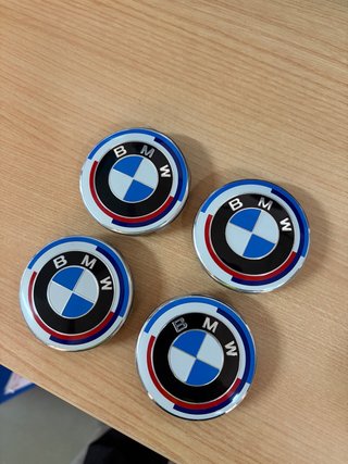 Tapas de buje BMW 50 Aniversario (Set 4)