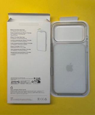 Custodia MagSafe iPhone 17 Pro Max Trasparente