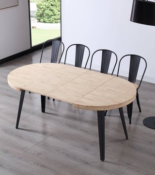Mesa extensible redonda SKADI