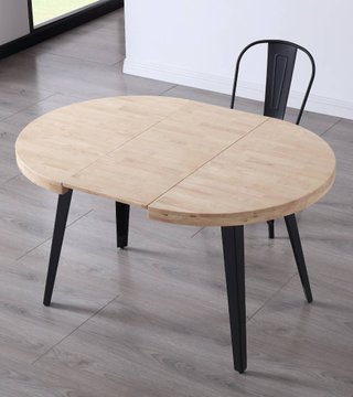 Mesa extensible redonda SKADI