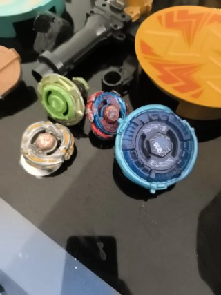 Beyblade Metal Masters Triple Battle Set precio ep