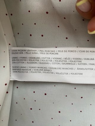 Chaqueta Mango efecto ante gris