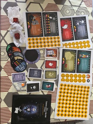 Pesadilla Antes de Navidad Juego de Mesa