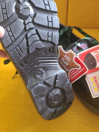 Zapatos seguridad Panter T43 Piel Negro