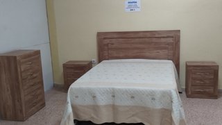 Dormitorio , Cabezal 150cm, 2 mesitas, xinfonier