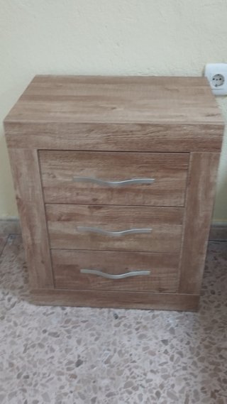 Dormitorio , Cabezal 150cm, 2 mesitas, xinfonier