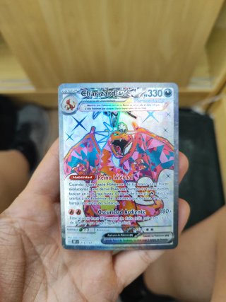Charizard EX 215/197 Español Teracristal
