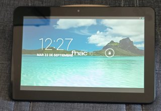 Tablet BQ Edison 2 + Soporte Coche Pelis + Funda