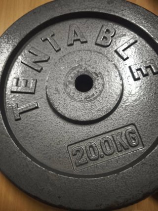 Discos de pesas 20 kg